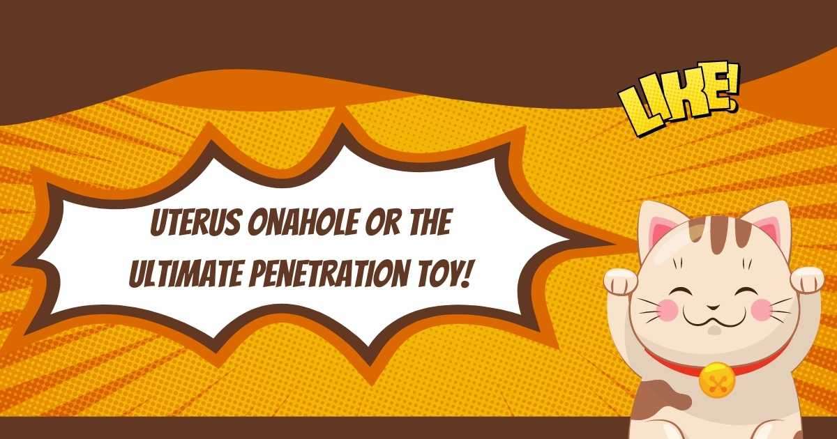 Uterus Onahole or the ultimate penetration toy!