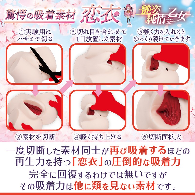 pocket pussy Vaginal/Anal Entrance Close-up