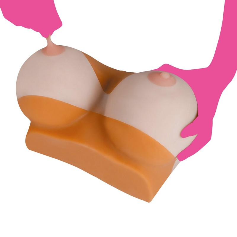 Tanned Bitch Gal's Naughty Soft Bust packaging back